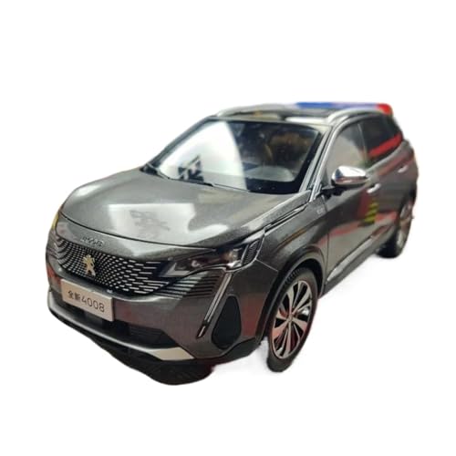 YRXIAO Modellbausatz Auto 1:18 Für Peugeots 4008 SUV Legierung Auto Modell Druckguss Metall Fahrzeuge Modell Sammlung Kinder Dekoration Ornamente Für Wohndekorationen von YRXIAO