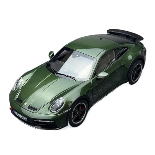 YRXIAO Modellbausatz Auto 1:18 Für Porsche 911 2023 Dakar Geländewagen Metallautomodell Statische Sammlung Heimdekoration Modellautos Bastler Für Wohndekorationen von YRXIAO