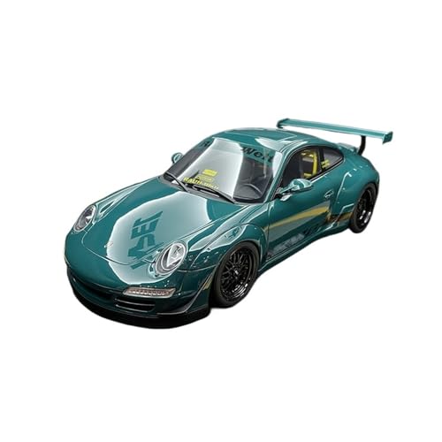 YRXIAO Modellbausatz Auto 1:18 Für Porsche RWB Syunkashuto 2021 Harz Modell Limited Edition Auto Modell Hobby Modell Display Auto Kunst Ornament Für Wohndekorationen von YRXIAO