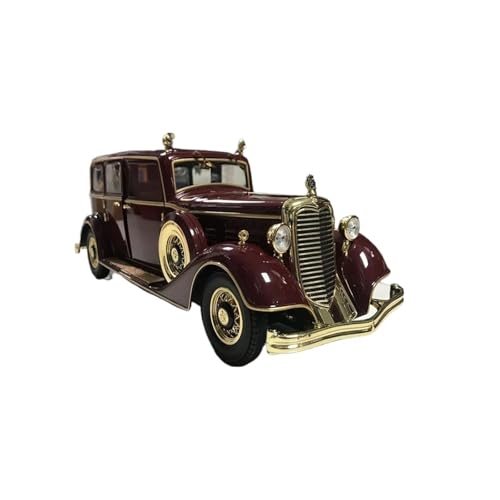 YRXIAO Modellbausatz Auto 1:18 Für Puyi Dragon Car Classic Car Limited Edition Metall Statisches Automodell Spielzeug Display Hobby Modell Home Für Wohndekorationen von YRXIAO