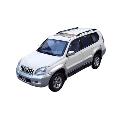 YRXIAO Modellbausatz Auto 1:18 Für Toyota Bajaj Prado Auto Modell 2008 Geländewagen Legierung Auto Modell Limited Edition Auto Modell Hobby Modell Für Wohndekorationen von YRXIAO