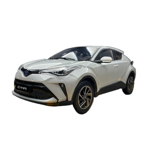 YRXIAO Modellbausatz Auto 1:18 Für Toyota C-HR SUV 2021 Legierung Auto Modell Sammlung Limited Edition Ornament Modell Auto Kunst Dekoration Auto Für Wohndekorationen(Style 2) von YRXIAO