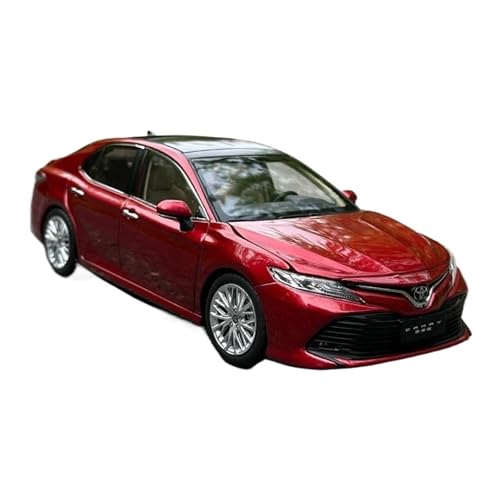 YRXIAO Modellbausatz Auto 1:18 Für Toyota Camry 2018 Legierung Modell Sammlung Limited Edition Modell Auto Modell Hobby Sammlerstücke Auto Modell Für Wohndekorationen(Red) von YRXIAO