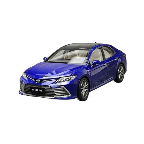 YRXIAO Modellbausatz Auto 1:18 Für Toyota Camry 8. Generation Camry 2018 Legierung Automodell Limited Edition Automodelle Display Modellautos Für Wohndekorationen(Blue) von YRXIAO