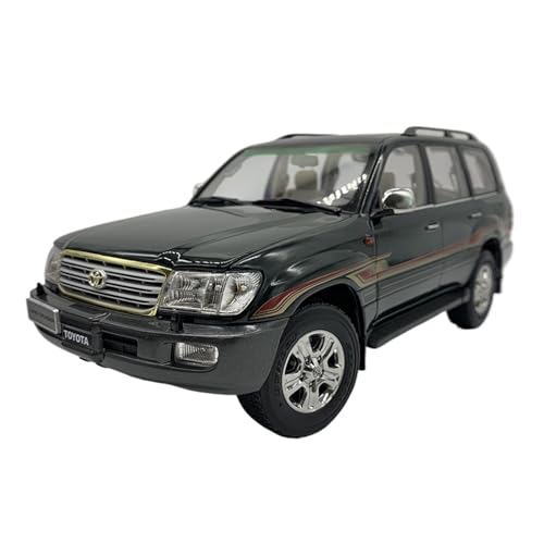 YRXIAO Modellbausatz Auto 1:18 Für Toyota Cruiser Land Cruiser LC100 Legierung Modell Limited Edition Auto Modell Kunst Ornament Dekoration Modell Für Wohndekorationen(Style 2) von YRXIAO