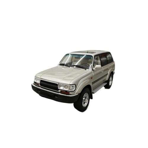 YRXIAO Modellbausatz Auto 1:18 Für Toyota HDJ80 4x4 1992 Harz Statische Auto Modell Spielzeug Hobby Modell Display Auto Ornamente Limited Edition Für Wohndekorationen von YRXIAO