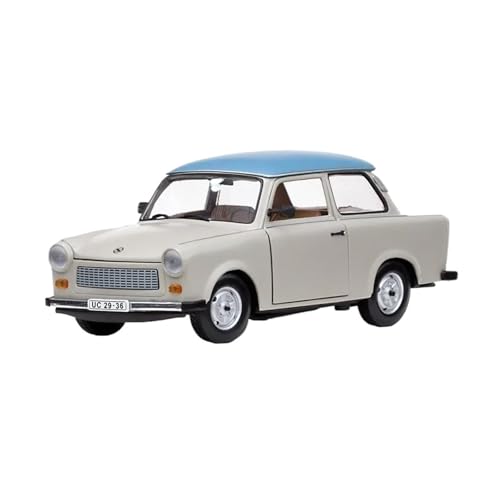 YRXIAO Modellbausatz Auto 1:18 Für Trabant 601 Deluxe Legierungsauto Statische Anzeige Sammlerstück Souvenir Dekoration Kunstdekoration Modellautos Für Wohndekorationen von YRXIAO