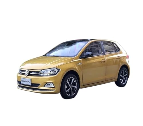 YRXIAO Modellbausatz Auto 1:18 Für Volkswagen Alle Polo Plus Neue Legierung Auto Modell Statische Ornament Limited Edition Auto Modelle Home Kunst Für Wohndekorationen von YRXIAO