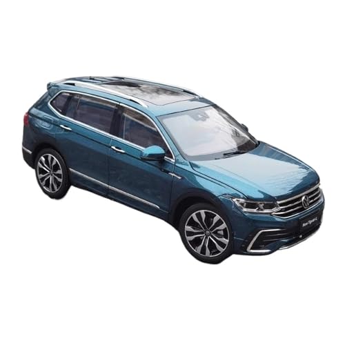 YRXIAO Modellbausatz Auto 1:18 Für Volkswagen TIGUAN L 2022 Legierung Auto Modell Sammlung Home Kunst Dekoration Modelle Display Hobby Auto Modelle Für Wohndekorationen von YRXIAO