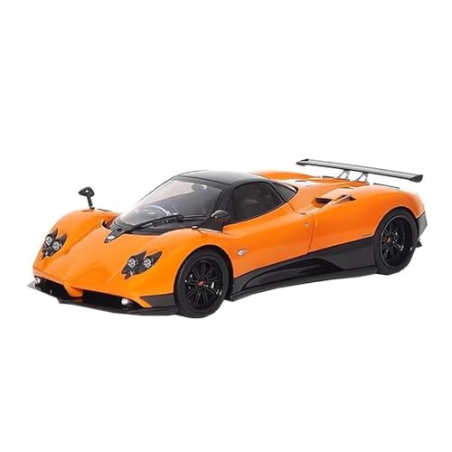 YRXIAO Modellbausatz Auto 1:18 für AR Pagani Zonda F 2005 Legierung Auto Modell Sammlung Hause Dekoration Auto Modelle Desktop Ornamente Modell Für Wohndekorationen von YRXIAO