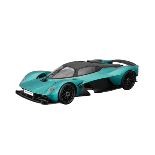 YRXIAO Modellbausatz Auto 1:18 für Aston Martin Valkyrie 2022 Modellauto Silber Diecast Modell Legierung Spielzeug Weihnachten Dekoration Modelle Für Wohndekorationen von YRXIAO