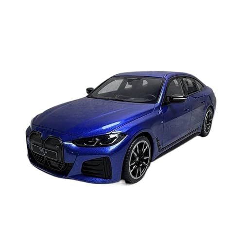 YRXIAO Modellbausatz Auto 1:18 für BMW I4 M50 2021 Harz Auto Modell OT453 Sammlung Hobby Auto Display Modelle Dekoration Auto Modelle Für Wohndekorationen von YRXIAO