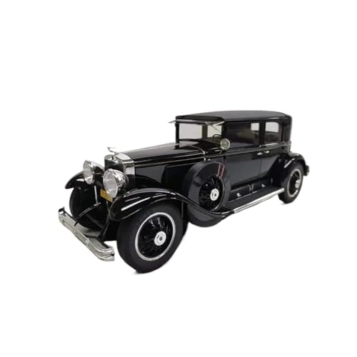 YRXIAO Modellbausatz Auto 1:18 für Cadill 341a 1928 Limited Edition Resin Classic Car Model Retro Souvenir Statische Ornament Hobby Collectionon Für Wohndekorationen(Black) von YRXIAO