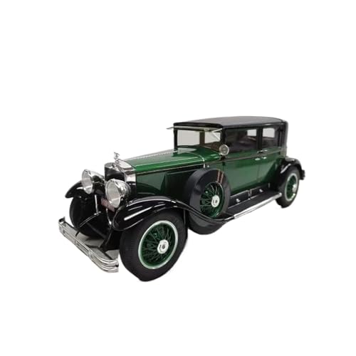 YRXIAO Modellbausatz Auto 1:18 für Cadill 341a 1928 Limited Edition Resin Classic Car Model Retro Souvenir Statische Ornament Hobby Collectionon Für Wohndekorationen(Green) von YRXIAO