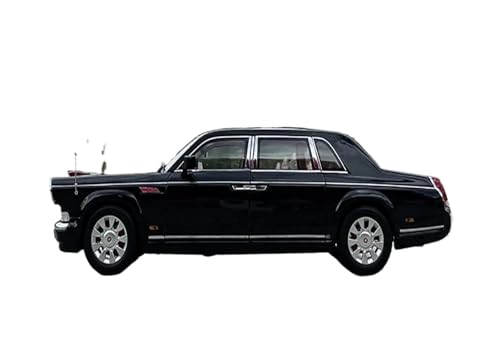 YRXIAO Modellbausatz Auto 1:18 für Century Dragon Hongqi CA7600HQE Concierge Auto Legierung Auto Modell Desktop Dekoration Auto Modelle Hobby Für Wohndekorationen von YRXIAO