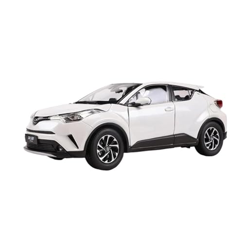 YRXIAO Modellbausatz Auto 1:18 für FAW Toyota IZOA Diecast Legierung Modell Sammlung Display Souvenir Display Dekoration Limited Edition Modell Für Wohndekorationen(White) von YRXIAO