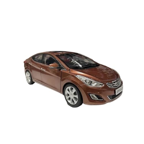 YRXIAO Modellbausatz Auto 1:18 für Hyundai Elantra Langdong Legierung Auto Oldtimer Modell Hobby Sammlung Souvenir Display Dekoration Modell Für Wohndekorationen von YRXIAO