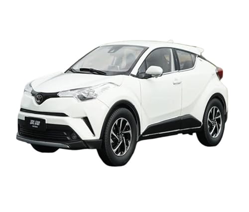 YRXIAO Modellbausatz Auto 1:18 für IZOA SUV Legierung Auto Modell Diecast Metall Fahrzeuge Modell Sammlung Jungen Spielzeug Dekoration Ornament Für Wohndekorationen(White) von YRXIAO