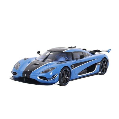 YRXIAO Modellbausatz Auto 1:18 für Koenigsegg Agera RS Automodell, Limitierte Auflage, dekorative Modellautos, Art-Deco-Automodelle, Hobby-Ausstellungsautos Für Wohndekorationen von YRXIAO