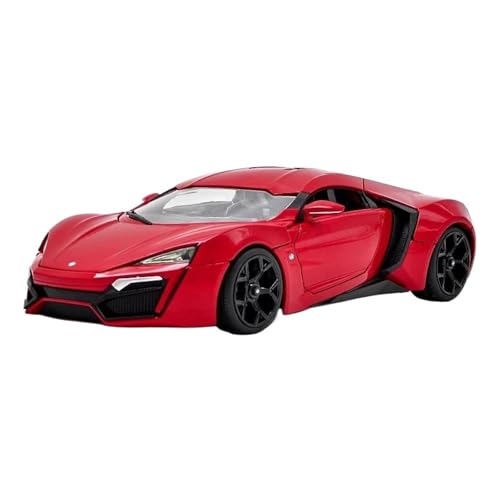 YRXIAO Modellbausatz Auto 1:18 für Lykan Hypersport Legierung Sport Auto Modell Diecast Metall Racing Auto Fahrzeuge Modell Spielzeug Dekoration Für Wohndekorationen von YRXIAO