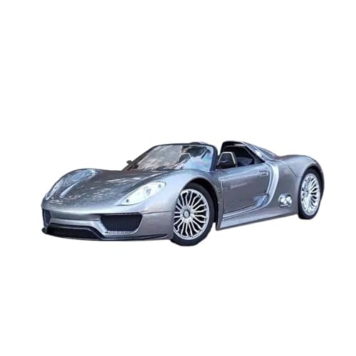 YRXIAO Modellbausatz Auto 1:18 für Porsche 918 Spyder Legierung Sportwagen Modell Druckguss Rennwagen Modell Fahrzeuge Sammlerstücke Ausstellungs Für Wohndekorationen von YRXIAO