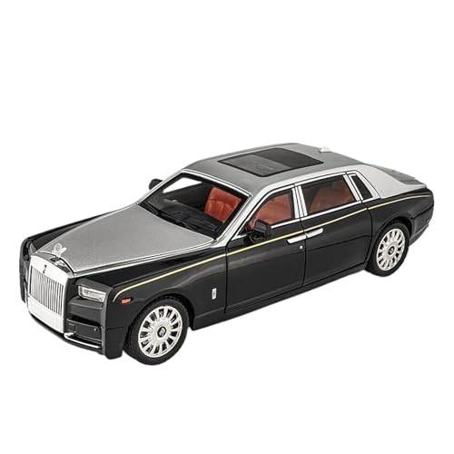 YRXIAO Modellbausatz Auto 1:18 für Rolls Royce Phantom Legierung Luxus Auto Modell Diecast Metall Fahrzeug Sammlung Dekoration Sound Und Licht Für Wohndekorationen von YRXIAO