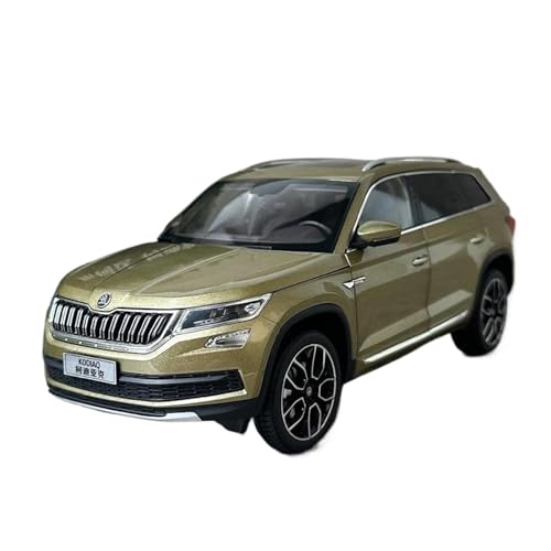 YRXIAO Modellbausatz Auto 1:18 für Skoda Kodiaq SUV Legierung Miniatur Maßstab Auto Modell Diecast Metall Auto Statische Sammlung Fahrzeug Für Wohndekorationen von YRXIAO