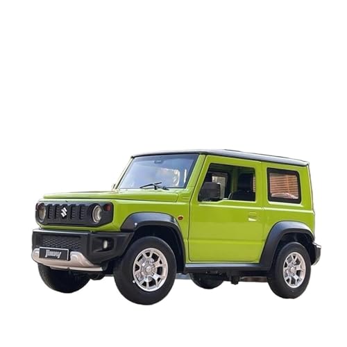 YRXIAO Modellbausatz Auto 1:18 für Suzuki Jimny Legierung Auto Modell Diecast Metall Spielzeug Geländewagen Auto Modell Sound Und Licht Ornament Für Wohndekorationen von YRXIAO