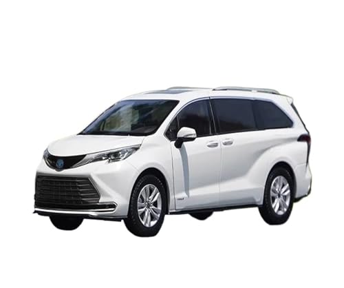 YRXIAO Modellbausatz Auto 1:18 für Toyota Sienna MPV Legierung Modell Auto Diecast Metall Fahrzeuge Spielzeug Statische Sammlerstücke Spielzeug Für Wohndekorationen von YRXIAO