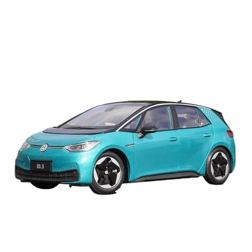 YRXIAO Modellbausatz Auto 1:18 für VW ID.3 MPV Legierung Modell Auto Diecast Metall Fahrzeuge Spielzeug Statische Sammlerstücke Spielzeug Hobby Display Auto Ornamente Für Wohndekorationen von YRXIAO