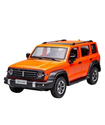 YRXIAO Modellbausatz Auto 1:24 FÜR Tank 300 Explorer Legierung Auto Modell Diecast Metall Spielzeug Fahrzeuge Modell Sound Und Licht Auto Hobby Für Wohndekorationen von YRXIAO