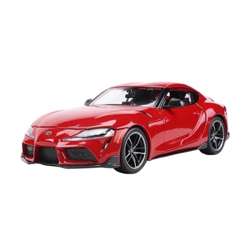 YRXIAO Modellbausatz Auto 1:24 Für Toyota GR Supra Legierung Modellauto Sammlerautomodelle Home Decor Modellautos Display Hobby Modellautos Für Wohndekorationen(STYL 1) von YRXIAO