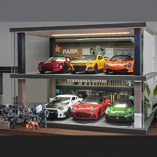 YRXIAO Modellbausatz Auto 1:24 Supercar Modell Auto Parkplatz Set Legierung Spielzeug Auto Handstück Ornamente Für Sammlung Und Dekoration Auto Für Wohndekorationen(Style 4) von YRXIAO