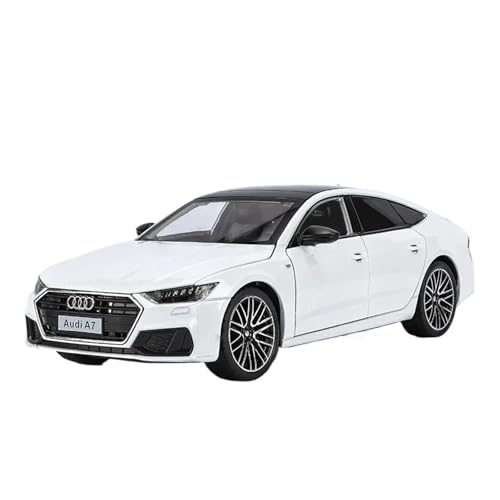 YRXIAO Modellbausatz Auto 1:24 für Audi A7 Coupe Legierung Auto Modell Diecast Metall Spielzeug Fahrzeug Modell Sound Und Licht Dekoration Modell Für Wohndekorationen von YRXIAO