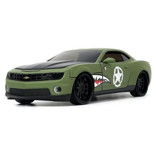 YRXIAO Modellbausatz Auto 1:24 für Chevrolet Camaro 2010 Muscle Car Diecast Metall Legierung Modell Auto Für Kinder Spielzeug Hobbies Sammlung Für Wohndekorationen von YRXIAO