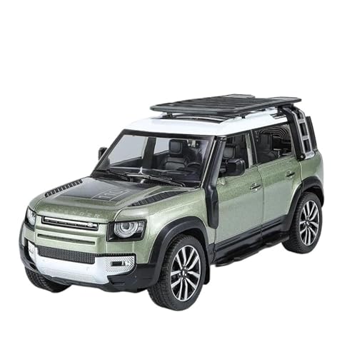 YRXIAO Modellbausatz Auto 1:24 für Land Rover Defender Legierung Auto Modell Diecast Metall Spielzeug Fahrzeuge Kollektive Voiture Off Road Auto Für Wohndekorationen von YRXIAO