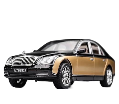 YRXIAO Modellbausatz Auto 1:24 für Maybach 62s S650 Legierung Auto Modell Druck Druck Fahrzeuge Spielzeug Auto Metall Sammlung Spielzeug Hobby Für Wohndekorationen von YRXIAO