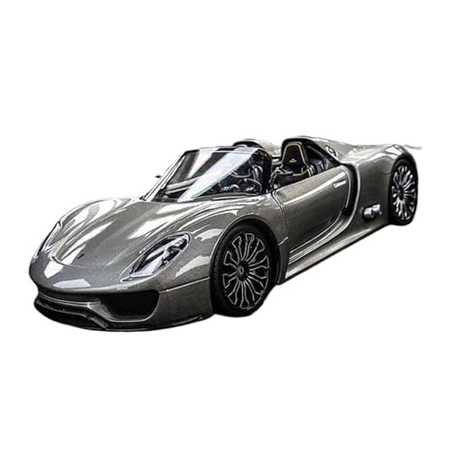 YRXIAO Modellbausatz Auto 1:24 für Porsche 918 Spyder Concept Legierungsauto Druckguss & Spielzeugfahrzeuge Miniaturmodellauto-Spielzeugmodelle Für Wohndekorationen von YRXIAO