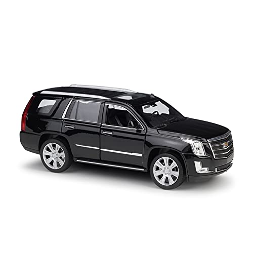 YRXIAO Modellbausatz Auto 1:27 Für Cadillac Escalade Simulation Legierung Automodell Fertiges Spielzeug Geschenksammlung Dekoration Handwerk Für Wohndekorationen(Taglia unica) von YRXIAO