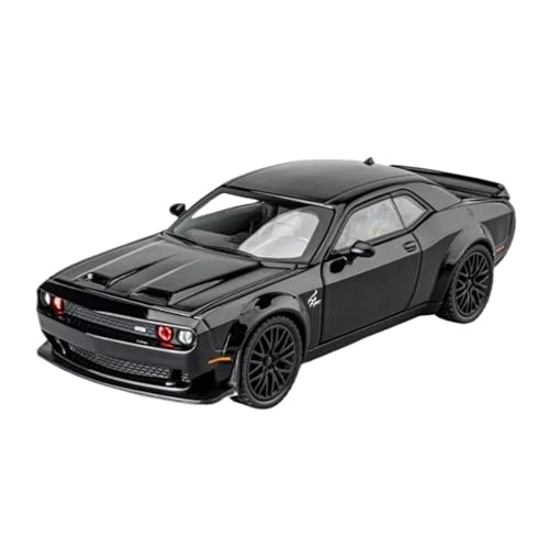 YRXIAO Modellbausatz Auto 1:32 FÜR Dodge Challenger SRT Legierung Sportwagen Modell Diecast Metall Spielzeug Muscle Modell Sound Und Licht Modell Für Wohndekorationen von YRXIAO