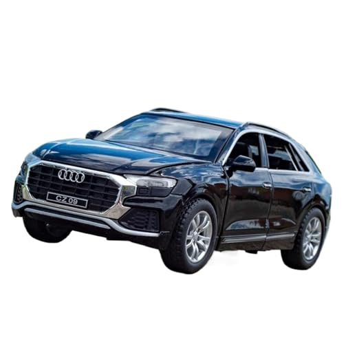 YRXIAO Modellbausatz Auto 1:32 Für Audi Q8 SUV Legierung Auto Modell Diecast Metall Fahrzeuge Auto Modell Sammlung Hohe Sound Und Licht Ornamente Für Wohndekorationen von YRXIAO