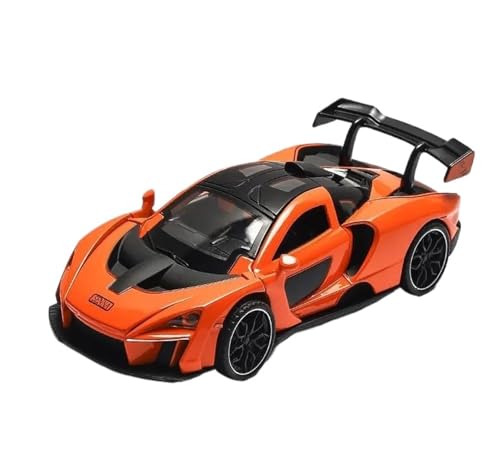 YRXIAO Modellbausatz Auto 1:32 für McLaren Senna Legierung Sportwagen Diecast Metall Modell Sound & Licht Zurückziehen Spielzeug Computer Desktop Für Wohndekorationen von YRXIAO