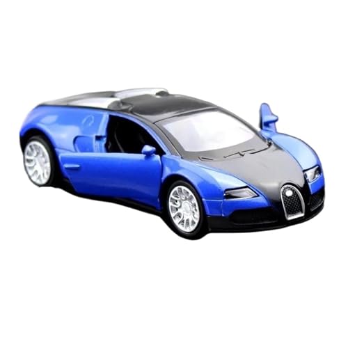 YRXIAO Modellbausatz Auto 1:36 FÜR Bugatti Sportwagen Diecast Metalllegierung Modellauto Zurückziehen Sammlung Spielzeug Dekoration Modell Hobby Für Wohndekorationen von YRXIAO