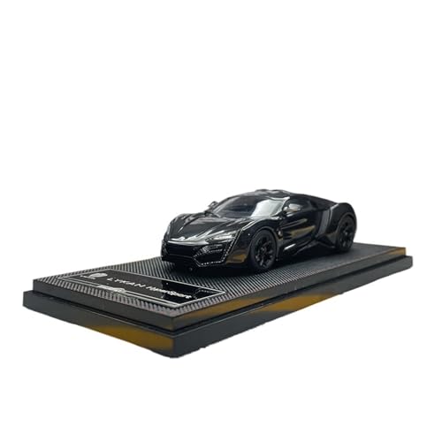 YRXIAO Modellbausatz Auto 1:43 Für Lykan Legierung Sportwagen Auto Modell Limited Edition Modell Hobby Display Modell Auto Kunst Dekoration Modell Für Wohndekorationen(Style 1) von YRXIAO