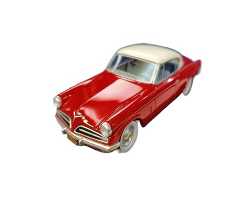 YRXIAO Modellbausatz Auto 1:43 Für Studebaker Commander 1953 Classic Cars Limited Edition Harz Metall Statisches Automodell Spielzeug Kunstauto Für Wohndekorationen von YRXIAO