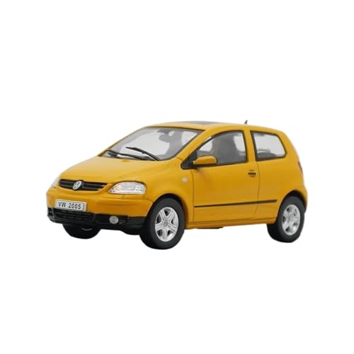 YRXIAO Modellbausatz Auto 1:43 Für VW Fox 1.6 2005 Modellauto Aus Druckgusslegierung Limitierte Auflage Modellautos Kunstdekoration Modellautos Für Wohndekorationen von YRXIAO