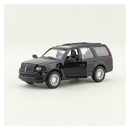 YRXIAO Modellbausatz Auto 1:46 for Lincoln Navigator SUV Simulation Legierung Automodell Zurückziehen Zwei Tür Kinder Geschenk Spielzeugauto Für Wohndekorationen von YRXIAO