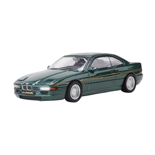 YRXIAO Modellbausatz Auto 1:64 Für BMW 850CSI Legierung Modell Hobby Modell Display Ornament Auto Home Kunst Dekoration Limited Edition Modell Für Wohndekorationen(Green) von YRXIAO