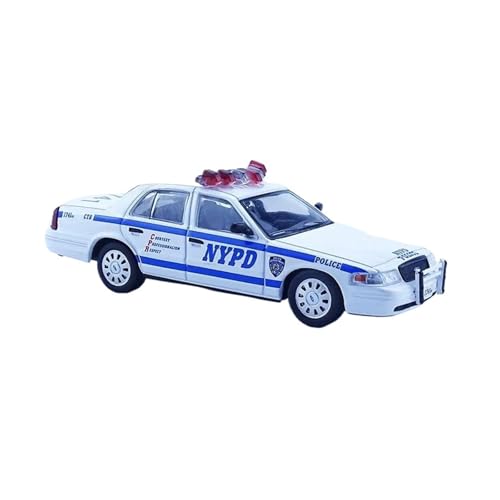 YRXIAO Modellbausatz Auto 1:64 Für Ford Crown Victoria CV, Bemalte Legierung Modellsammlung Statisches Display-Spielzeug Limitierte Modellautos Für Wohndekorationen von YRXIAO