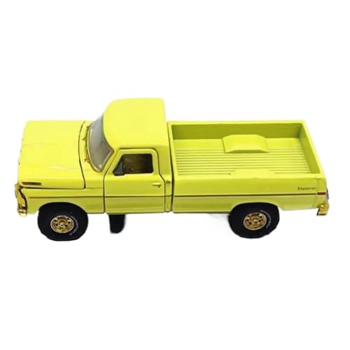 YRXIAO Modellbausatz Auto 1:64 Für Ford F-250 1972 Pickup Truck Limited Edition Modell Legierungsdruckguss-Automodell Kunstdekoration Sammlerstücke Für Wohndekorationen von YRXIAO